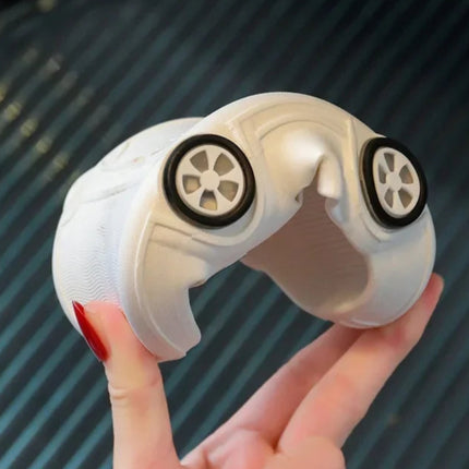 Claquettes en forme de voiture lumineuse pour enfants 2