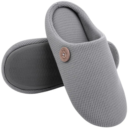 Chaussons intérieurs pour homme gris