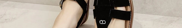 Sandales rétro pour femme