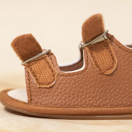 Sandales à Semelle Souple pour Bébé à scratch