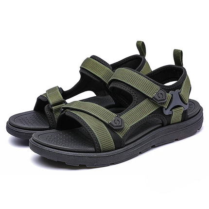 Sandales pour homme vert