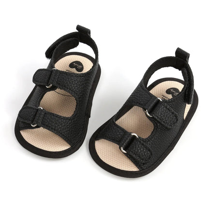 Sandales à Semelle Souple pour Bébé noir