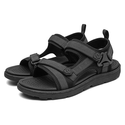 Sandales pour homme noir