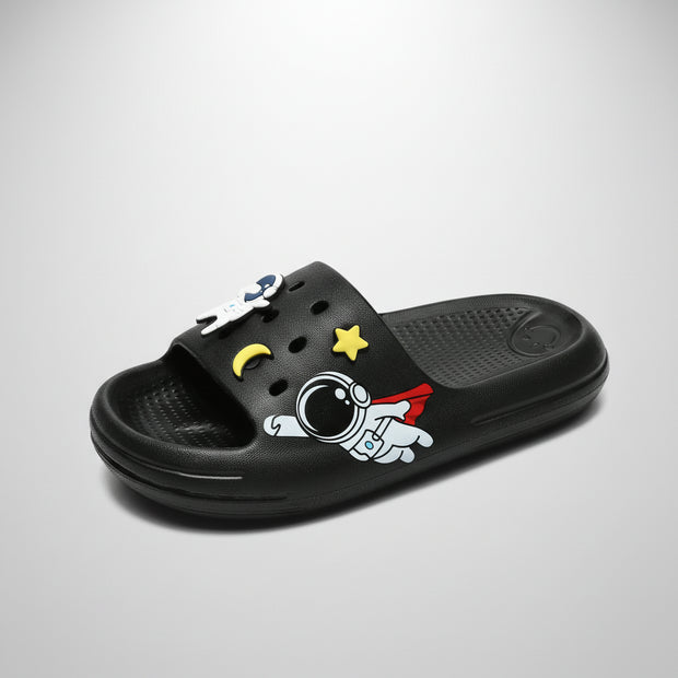 Claquettes astronautes mixtes pour enfant